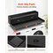 Washer Dryer Countertop with Drawers and Storage Shelf Black P2 Particle Board